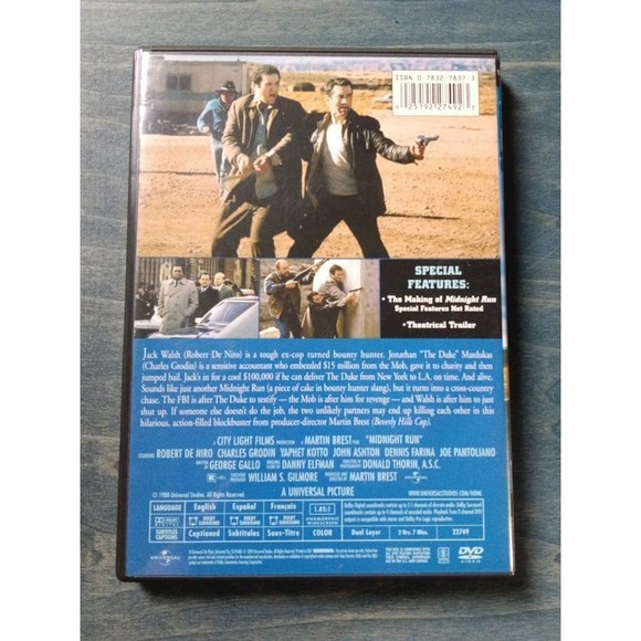 Midnight Run DVD - Picture 2 of 3